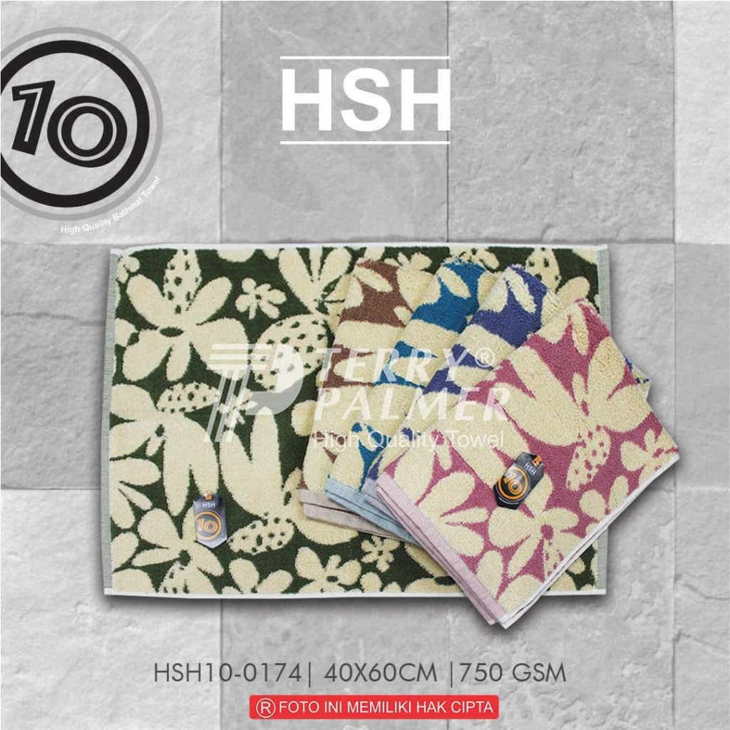 Keset Kaki HSH Premium Murah / Bathmat Keset Handuk Kamar Mandi 40x60 cm