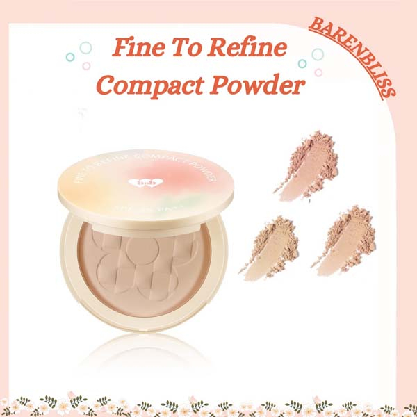 BNB barenbliss Korean Bloomatte Fine to Refine Compact Powder「24H oil control」Bedak Padat | Cerianti