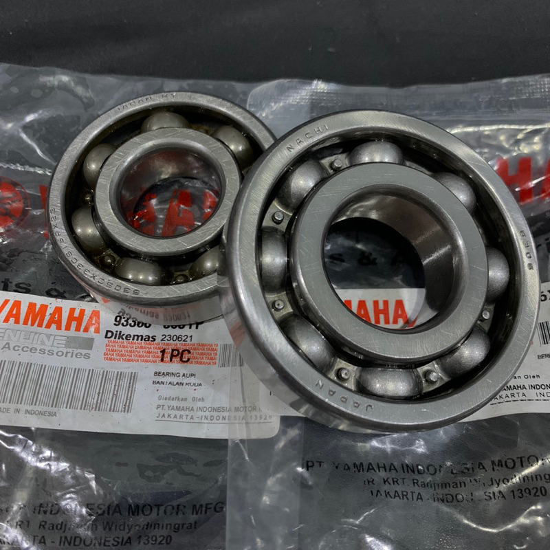 Bearing kruk as yamaha Nmax Aerox 155 Lexi 155 Original Bearing kruk as 6305 dan 6306