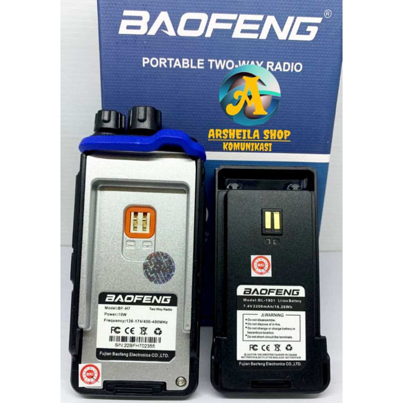 Ht Baofeng H7 dual band 10 watt original
