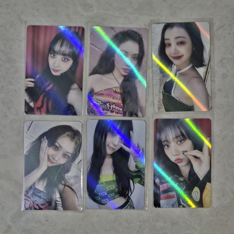 Photocard Secret Number DOXA POB Makestar Dita Jinny Lea Minji Soodam Zuu