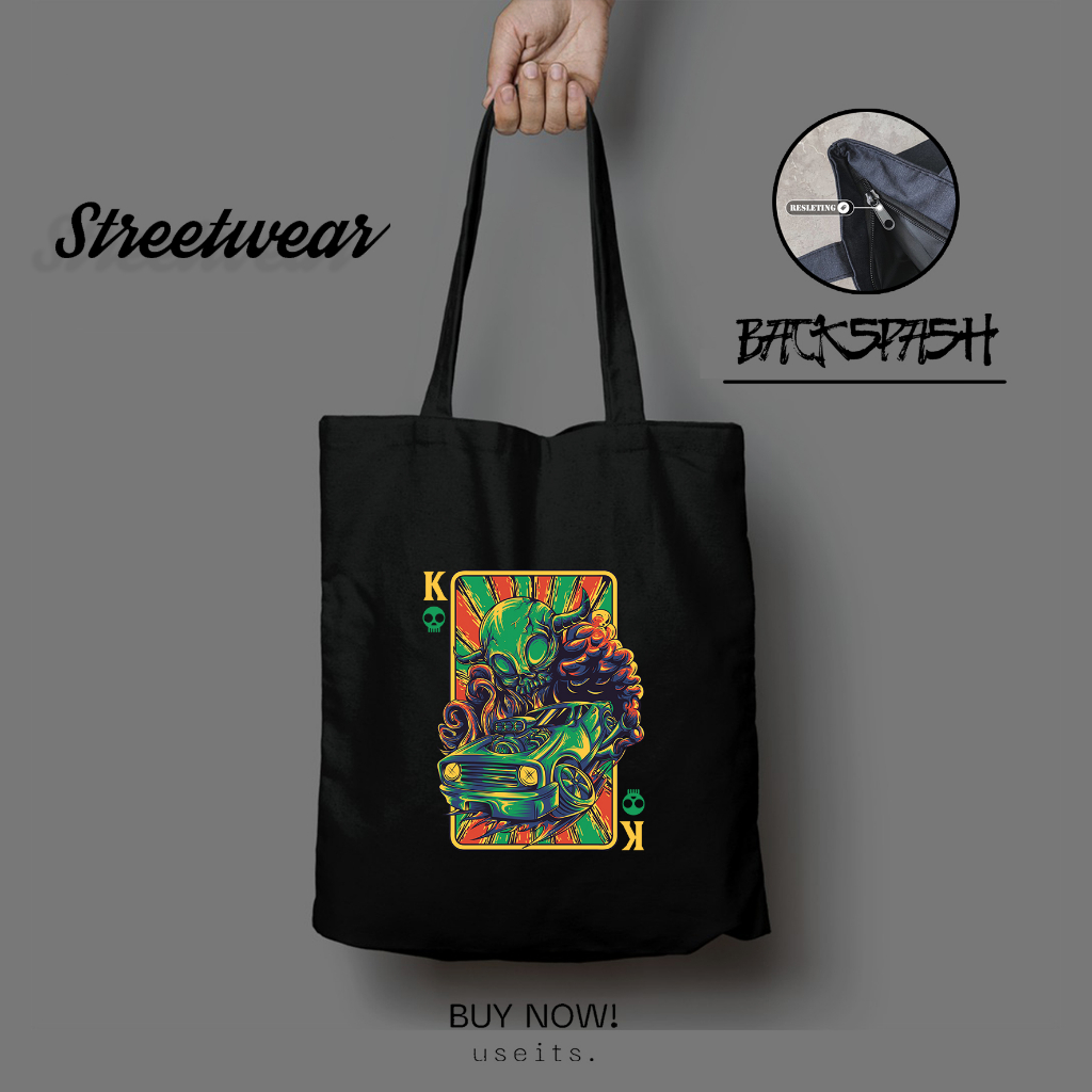 Tas Totebag Streetwear Custom Pria Wanita - STREETWEAR (07)