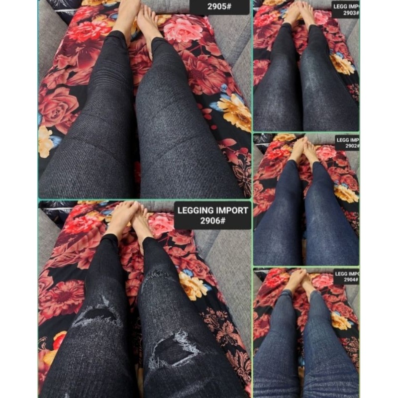 NEW LEGGING JEANS IMPORT