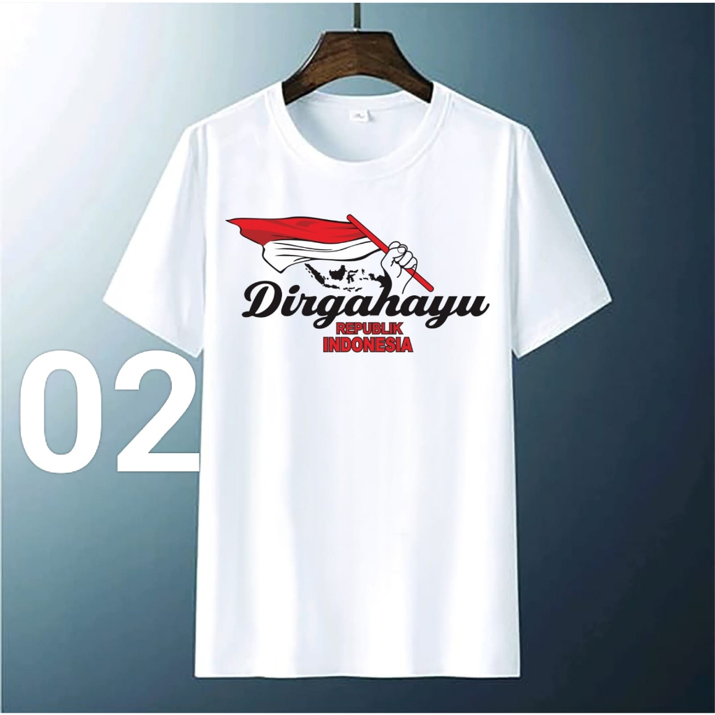 ((IB))KAOS DEWASA 17 AGUSTUS/HUT RI DIGITAL SABLON