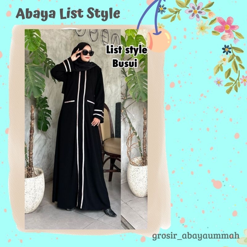 Abaya terbaru abaya simple abaya remaja ABAYA LIST STYLE abaya saudy