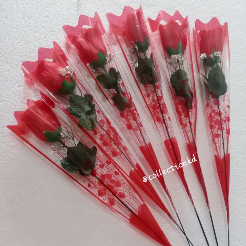 Setangkai Bunga Mawar Artificial | Bunga Mawar Artificial