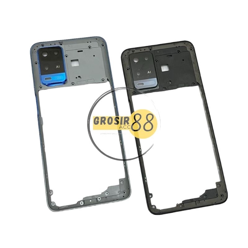 BEZEL TULANG TENGAH FRAME RANGKA TUTUP MESIN OPPO A54