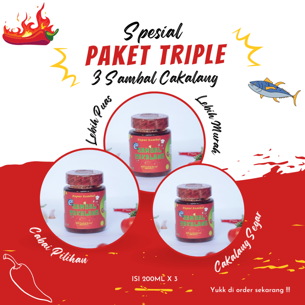 

Sambal cakalang isi 200ml asli buatan dapur rumahan - pedas nikmat - harga terjangkau rasa enak-sambel makanan ikan cakalang segar