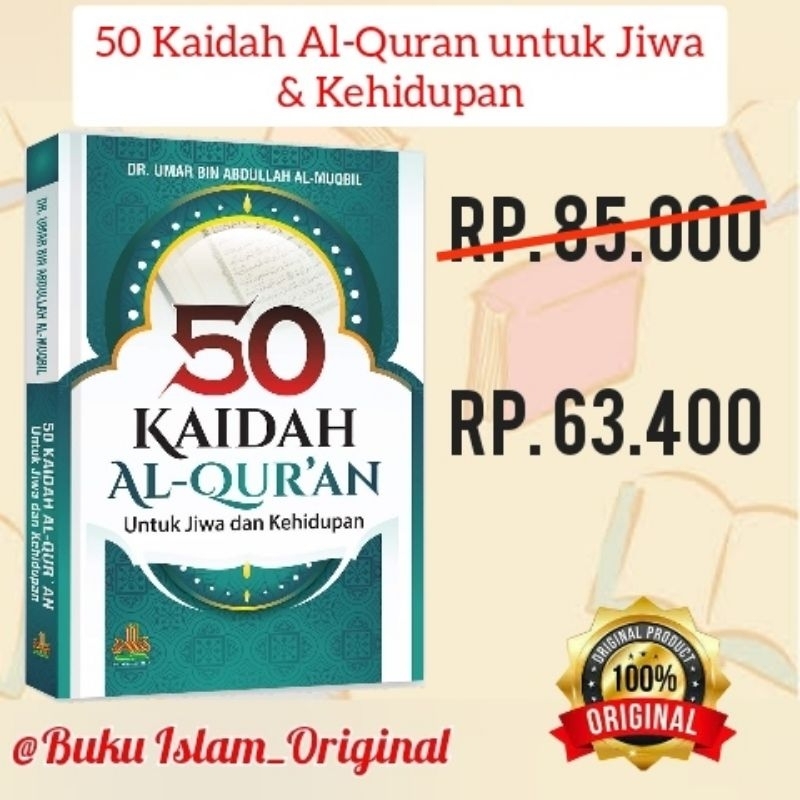 50 Kaidah Al-Quran Soft Cover