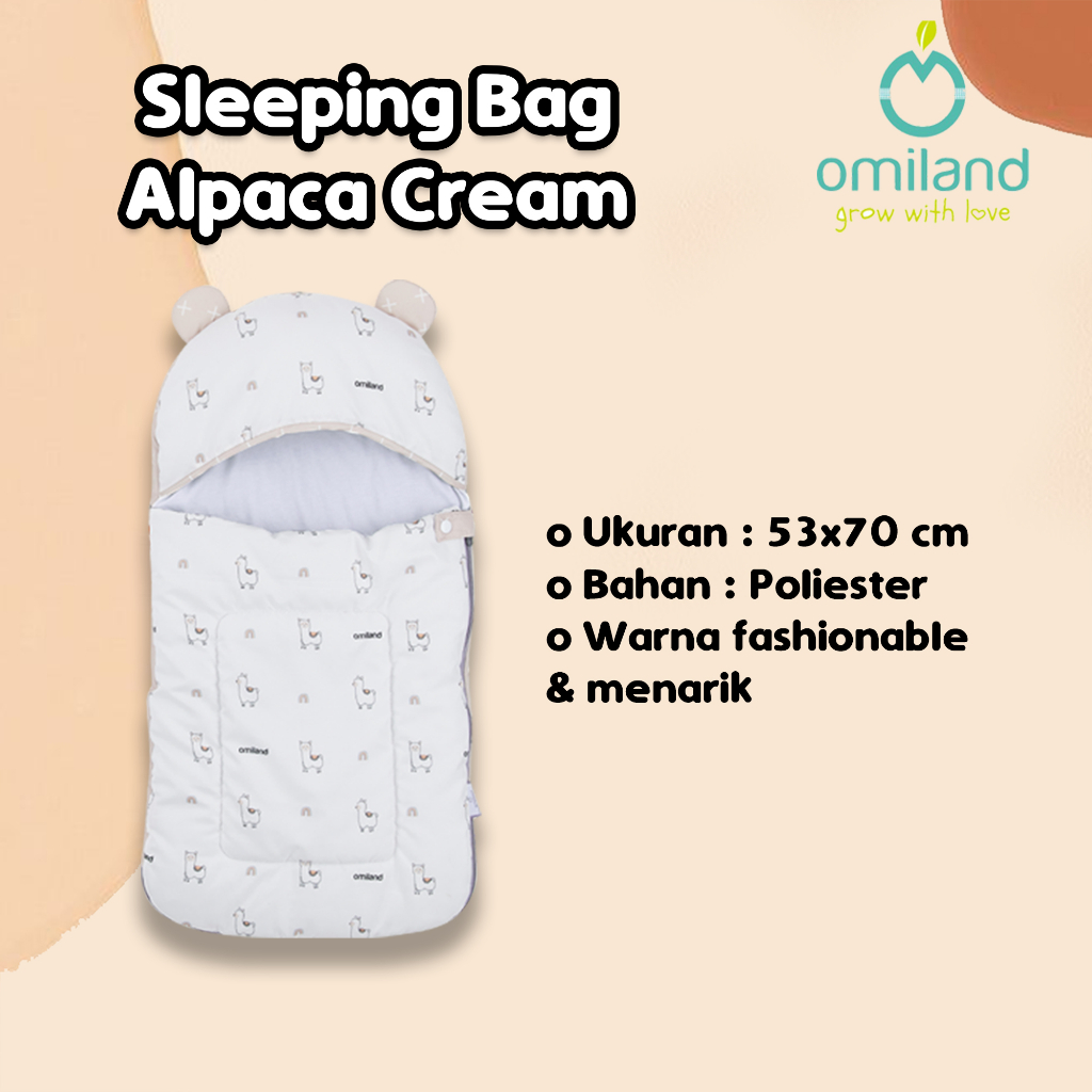 Omiland Sleeping Bag Alpaca Series | Omiland Matras Selimut Alpaca Series