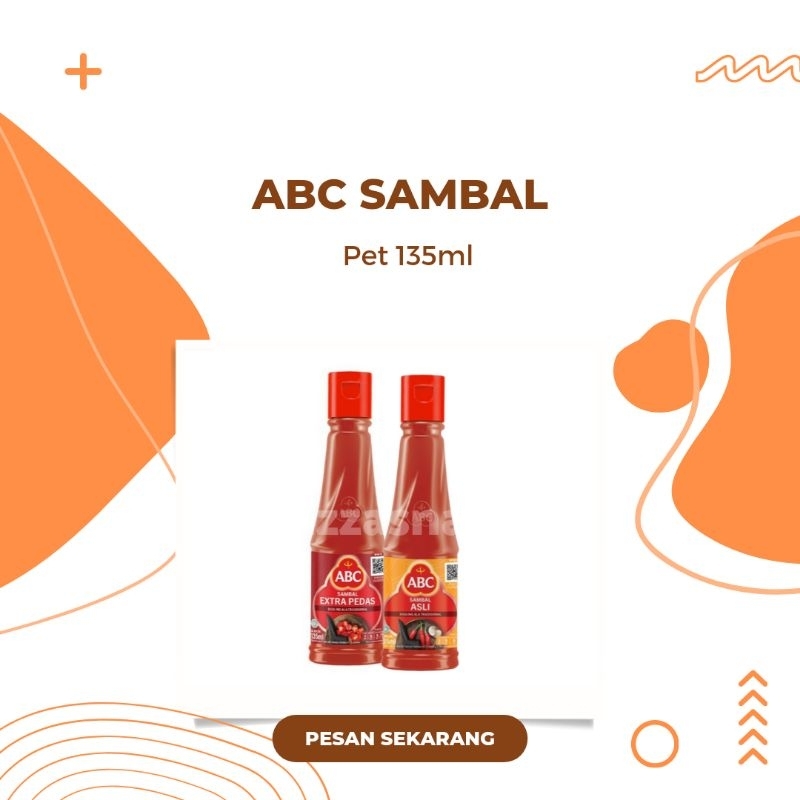 

ABC Sambal / Saos / Saus 135ml