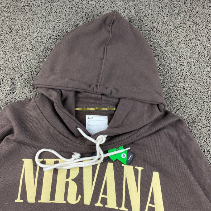 HOODIE NIRVANA FULL TAG LABEL CASUAL HYPE