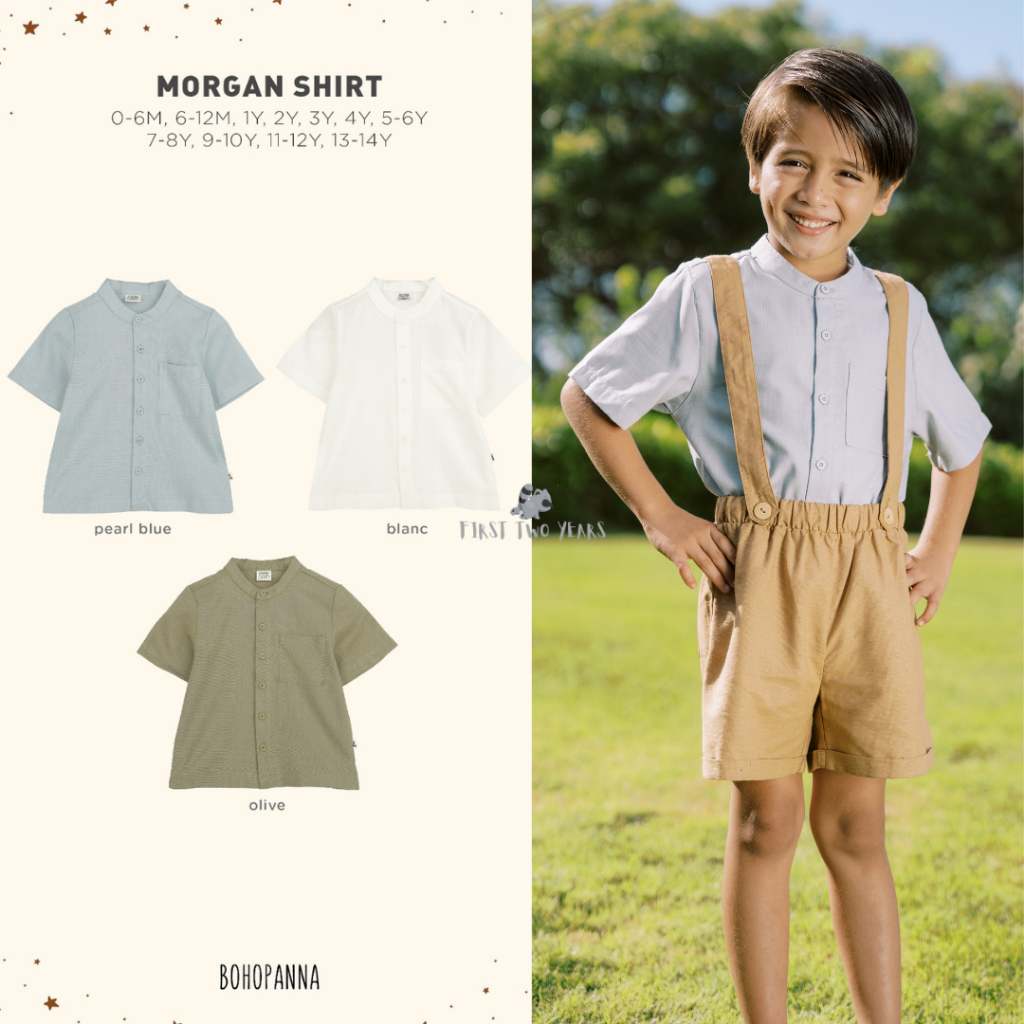 Bohopanna - Morgan Shirt / Kemeja Anak Unisex