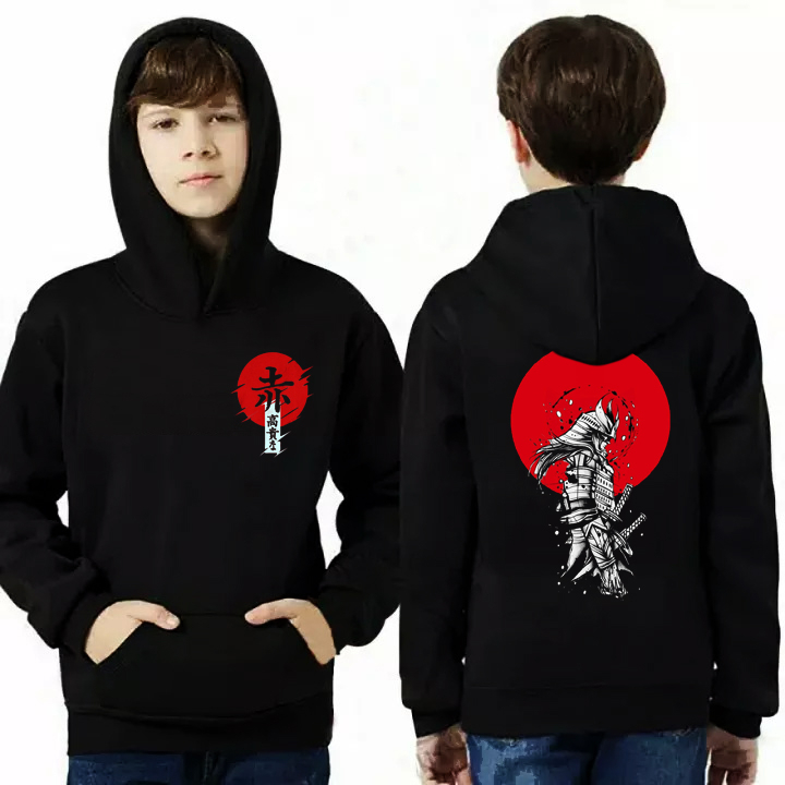 Sweater Hoodie Kids Samurai Bangsawan Jepang  / Hoodie Anak / Sweater Model Terbaru / Jaket Distro anak