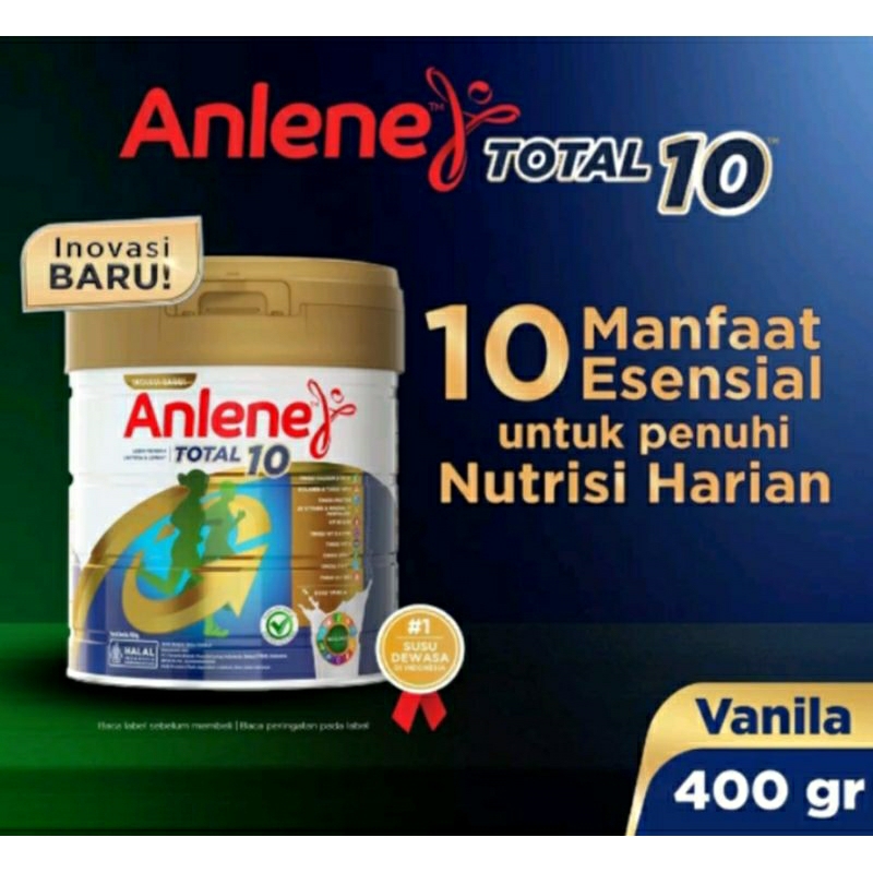 

Anlene Total 10 400gr vanila