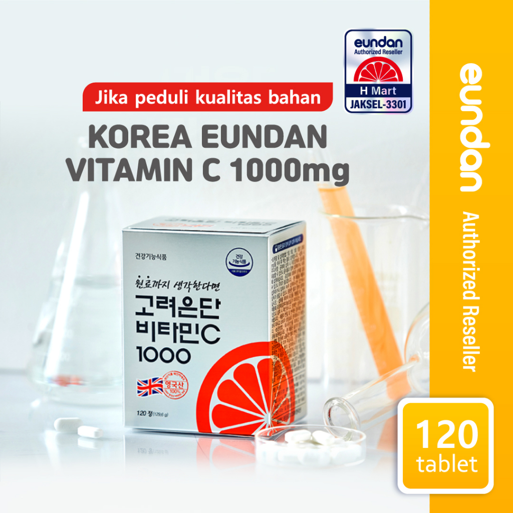 Korea Eundan Vitamin C 1000 - Vitamin C Nomor 1 di Korea - 120 Tablet