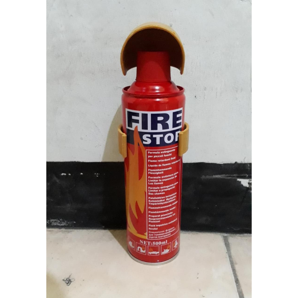 Fire Stop Alat Pemadam Api Mobil Mini APAR Ringan Car Fire Extinguisher Portable 500ml