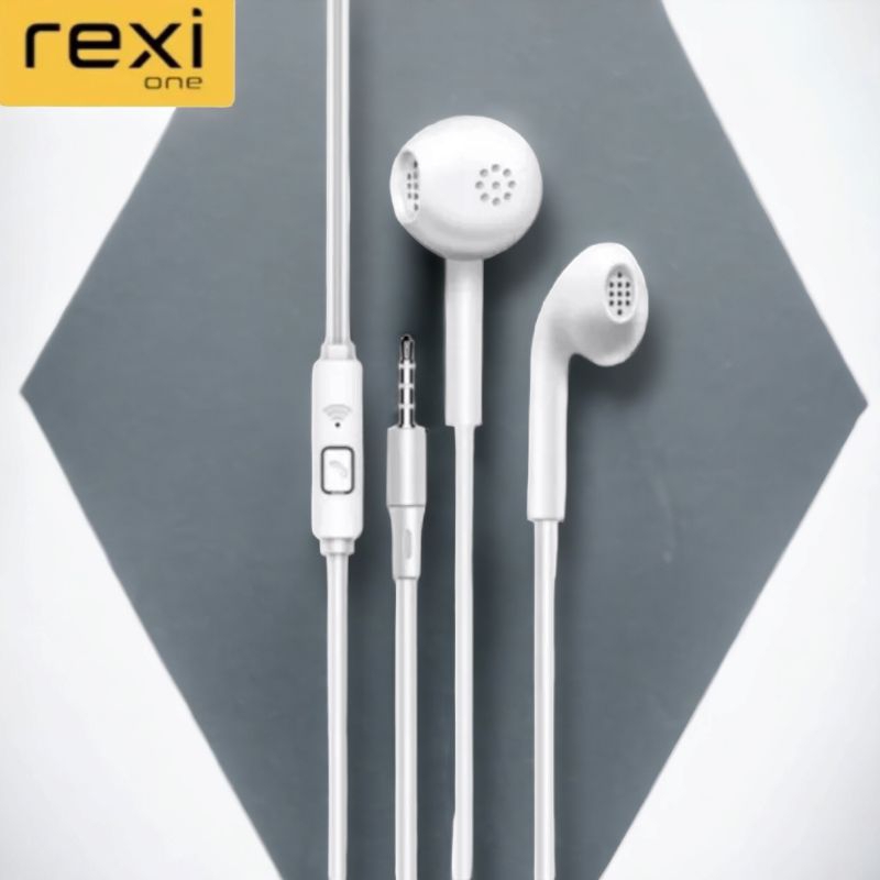 Headset Rexi ES01 Super Bass 3D Stereo Sound Original Garansi Resmi