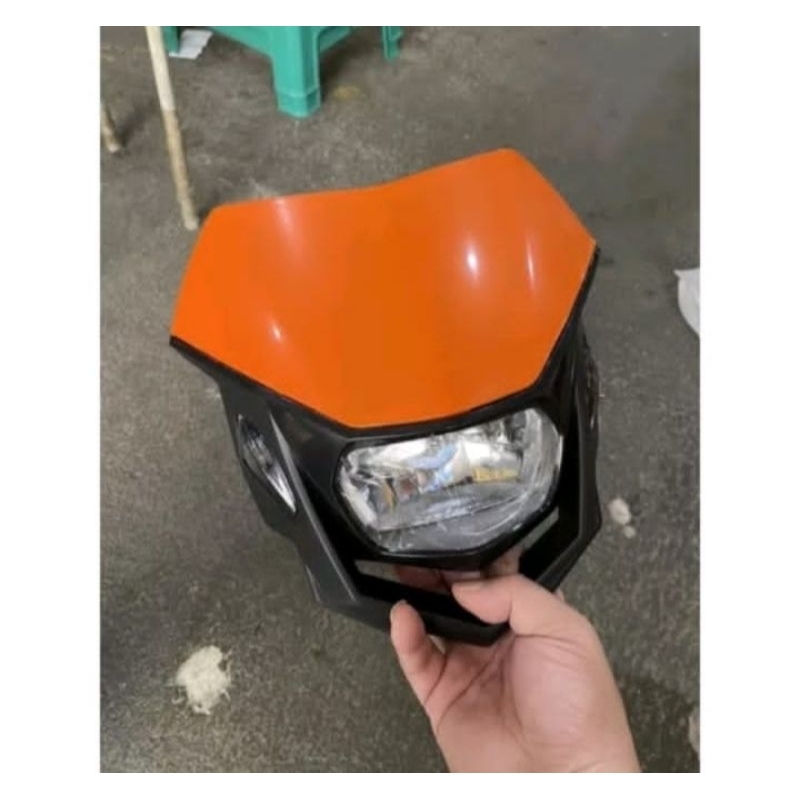 Lampu Depan KLX Polisport Kedok Polisport Kualitas Terbaik