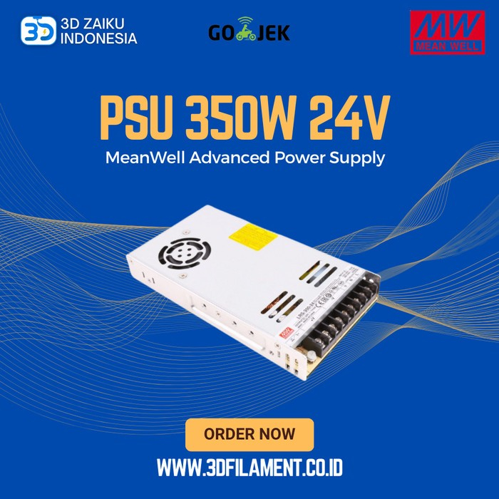 Original Creality Ender Advanced MeanWell Power Supply 350W 24V