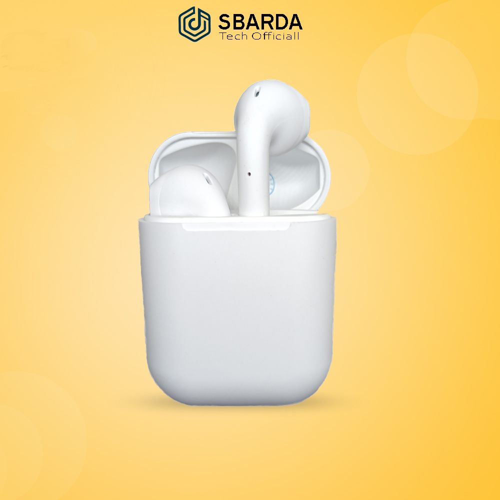 [SBARDA 2023] - Pods Premiun Tws True Wireless Stereo Earphone Headset Bluetooth 5.0 Inpods 12 for IOS &amp; Android Earbuds Lite Nirkabel Henset Hedset Hengset Headphone Gaming Bloetooth Baterai Tahan Lama