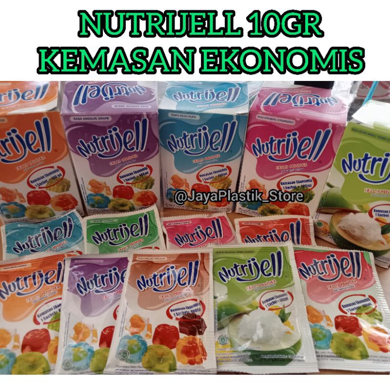 

NUTRIJELL/NUTRIJELL 10GR/NUTRIJELL KEMASAN EKONOMIS