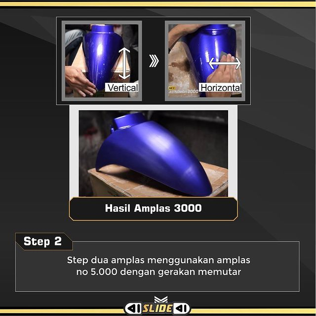 Medium Cut Polish 2400  - Tahap 2 - Repack 100ML - Obat Poles