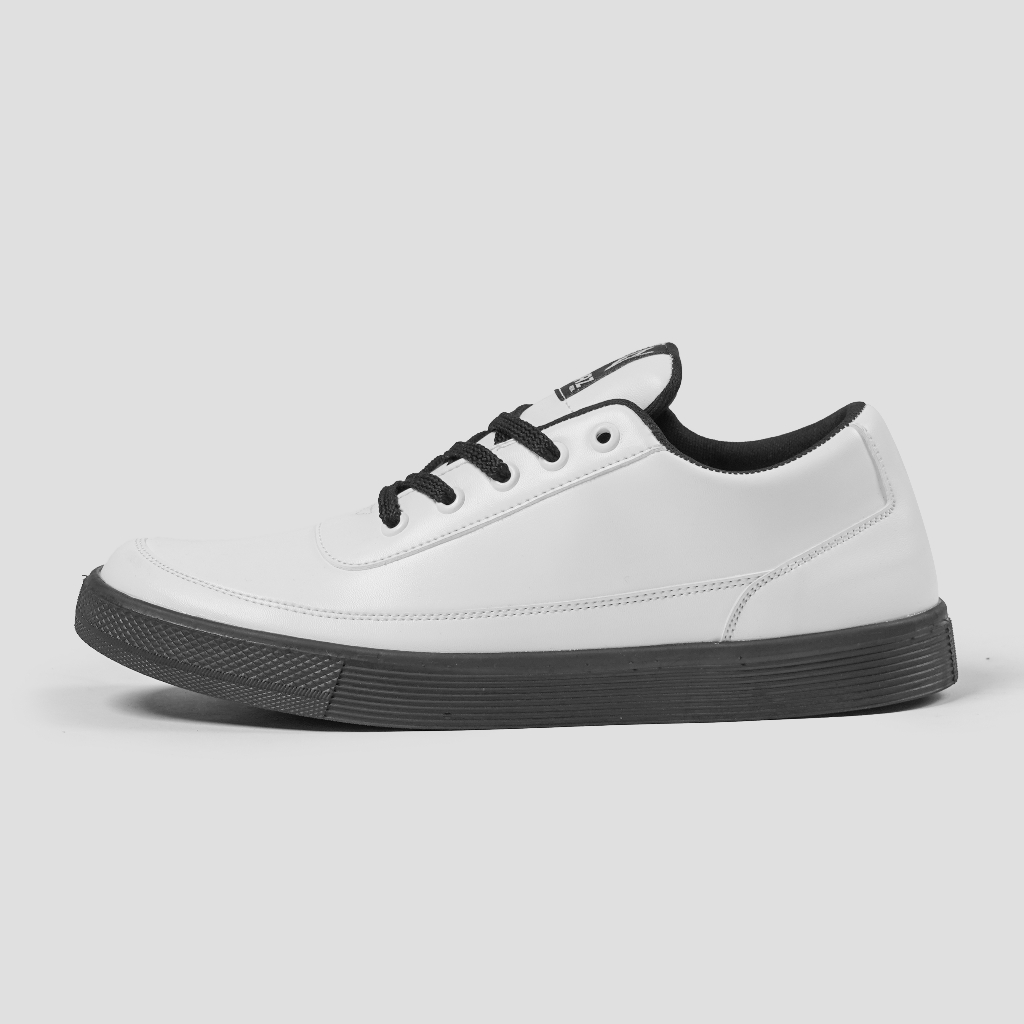 Sepatu Sneakers Pria Casual White Kerja Kuliah Hangout Shoes Cowok Trendi Premium Trendi Original Naz Dedrick