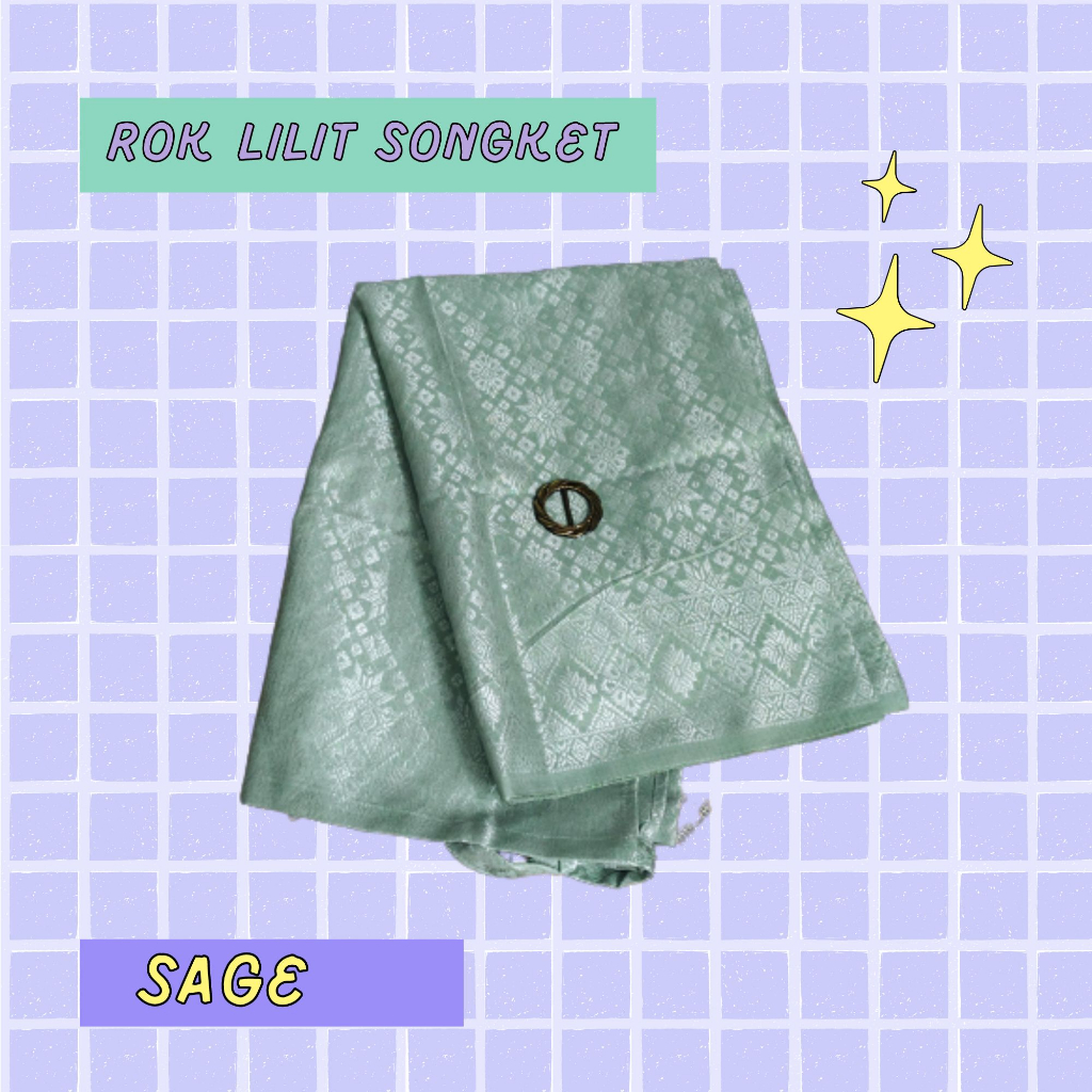 ROK KAIN TENUN SONGKET / ROK BATIK MEWAH / KAIN WANITA BATIK
