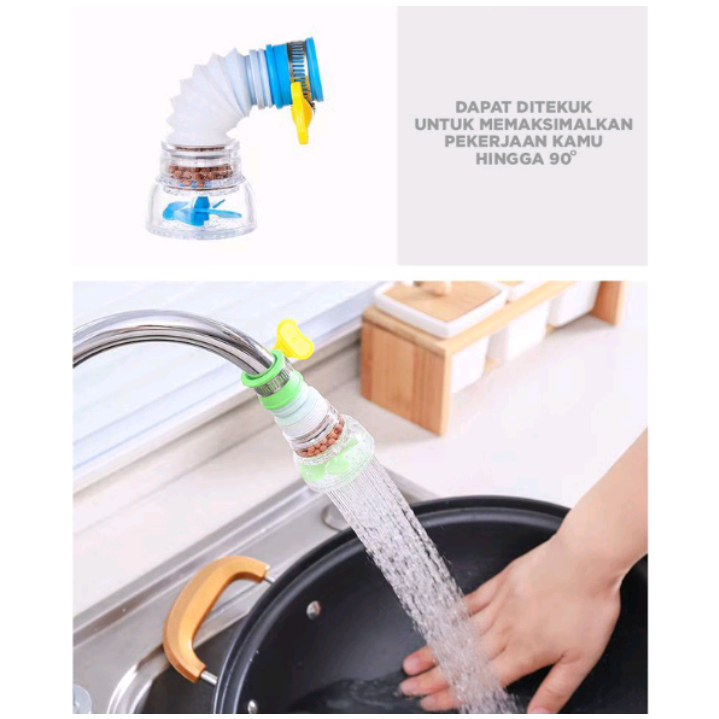 Sambungan Kran Flexible Faucet Anti Splash