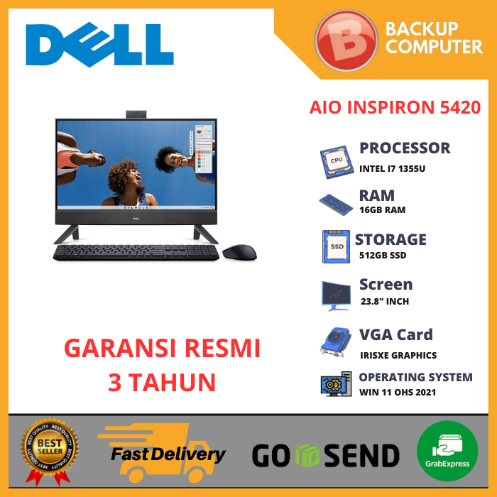 AIO DELL INSPIRON 5420 I7 1355U TOUCHSCREEN