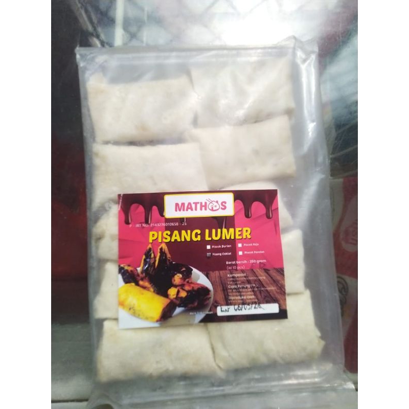 

Mathos Pisang lumer 350gr