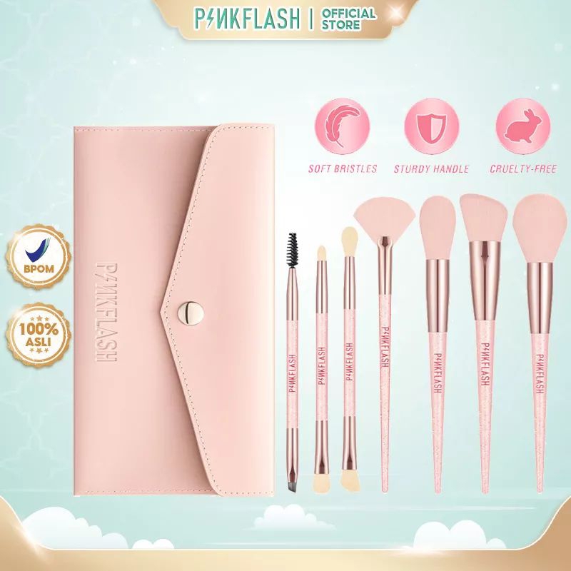 PINKFLASH Makeup Brush Kuas Makeup