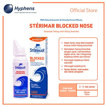 PERA563 STERIMAR NOSE PRONE TO COLDS OBAT SEMPROT HIDUNG ed 9 2023/ blocked nose ed 12 2025