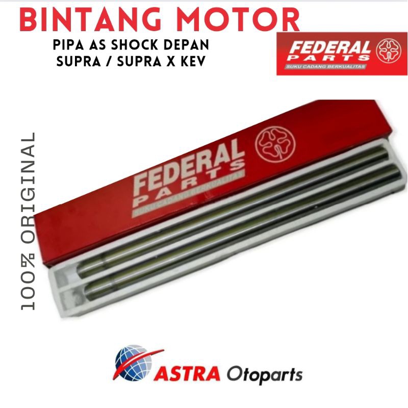 Pipa As Shock Depan Supra / Supra X Lama Federal KEV Sepasang
