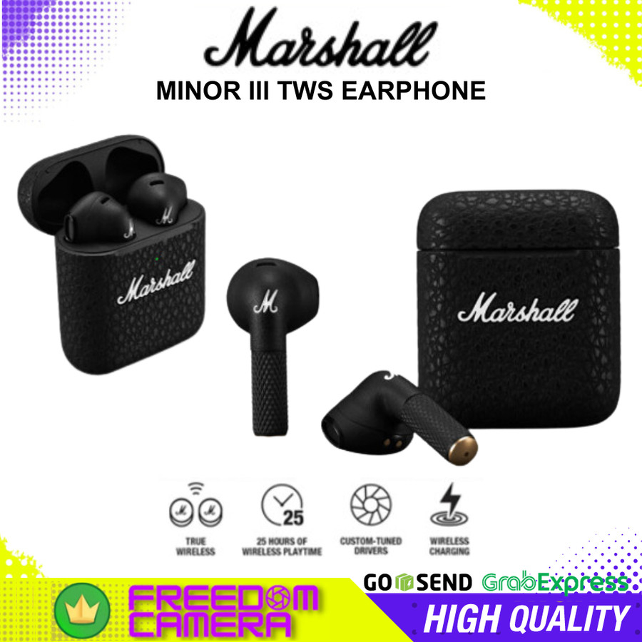 Marshall Minor III True Wireless Headphones Earphones TWS Minor 3