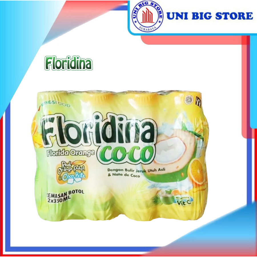 

Floridina Orange Pulp Coco Bitz 350 ml x 12 pcs DUS Vit C