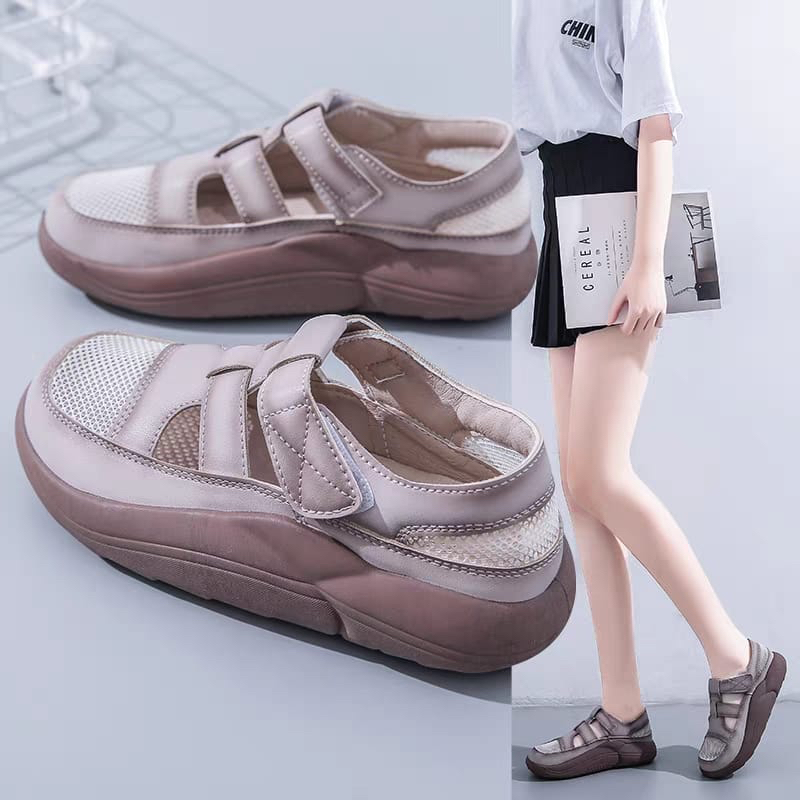 TOPGROSIR &quot;FREE BOX&quot; LV0214 Sepatu Sneakers Runner Wanita Slip On Import Sneaker Korean Style