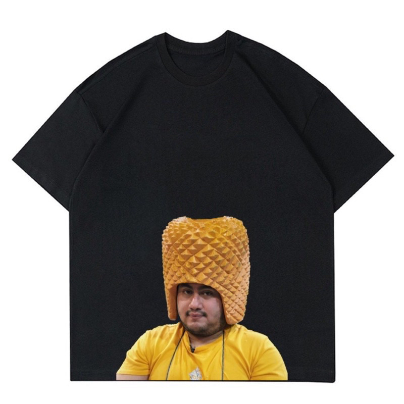 KAOS VINTAGE KING NASSAR NANAS | T-SHIRT PINEAPPLE BLACK EDITION | PRIA WANITA