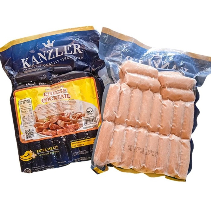 

SOSIS KANZLER CHEESE COCKTAILS 500 GR