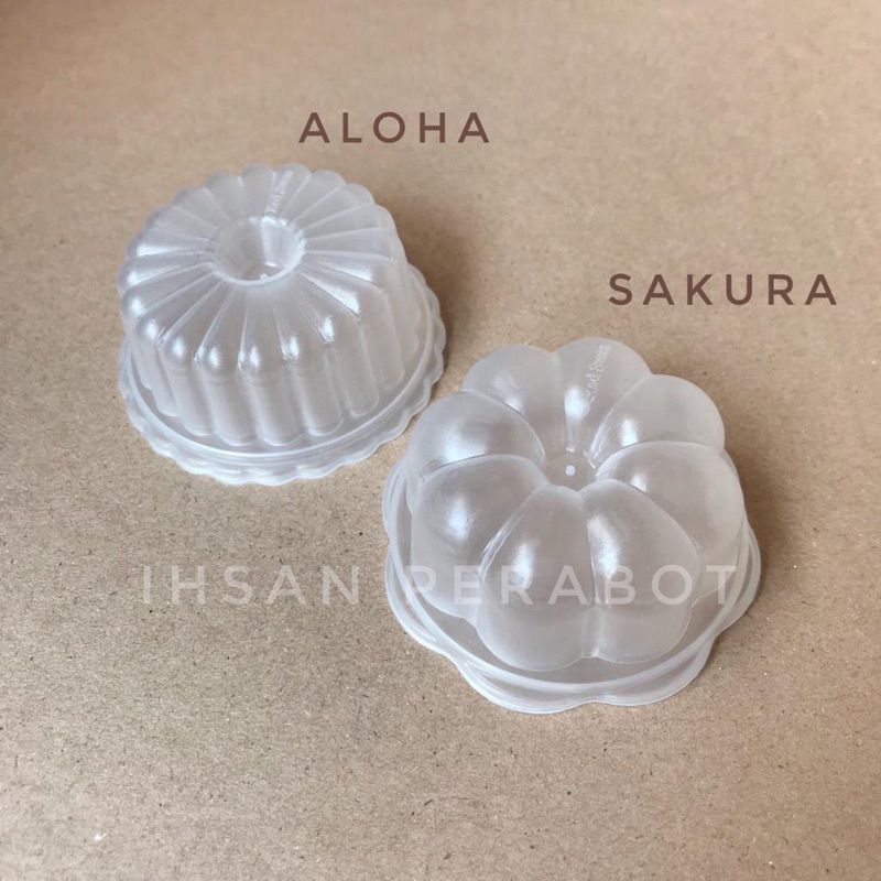 1 PCS Cetakan Mini ALOHA , SAKURA / Cetakan Kue