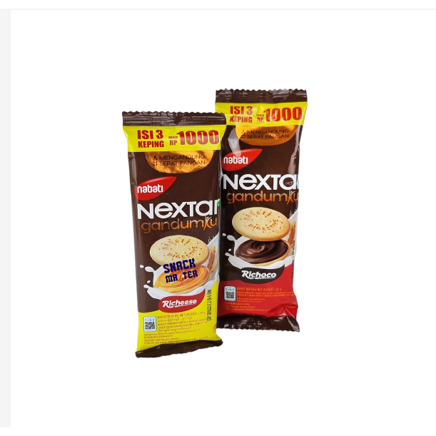 

Nabati Nextar Gandum Ku- Netto 22 gram