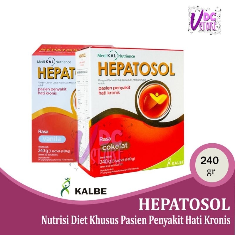 

Hepatosol Vanila dan Coklat