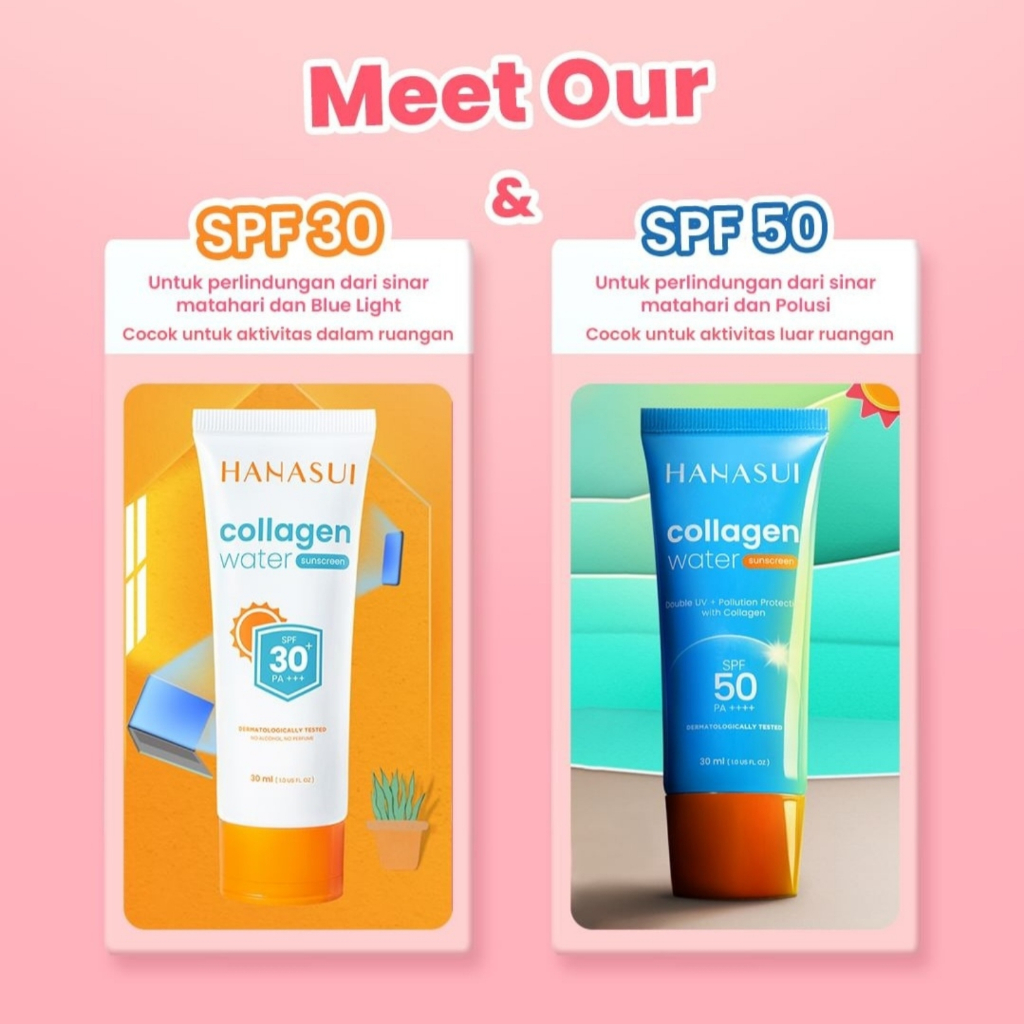 Hanasui Collagen Water Sunscreen