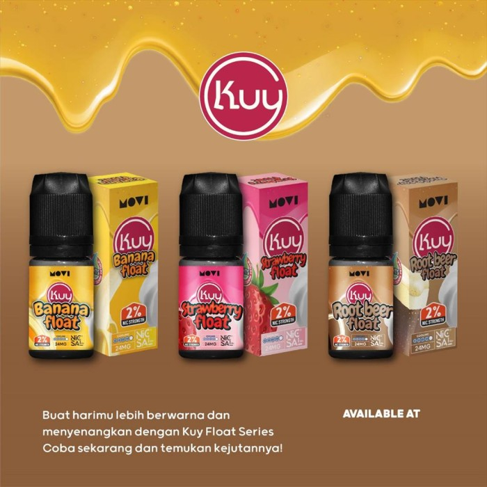 LIQUID MOVI KUY FLOAT SERIES BANANA FLOAT 30ML 24MG