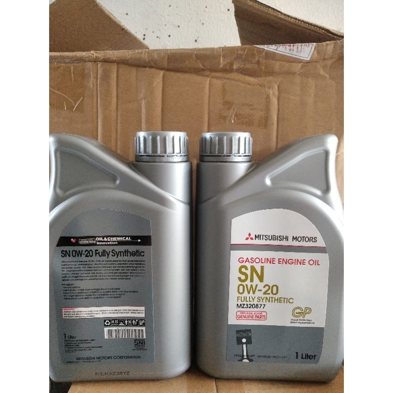 Oli Mitsubishi original SAE SN 0W20 fully syntetis Ori MMKSI