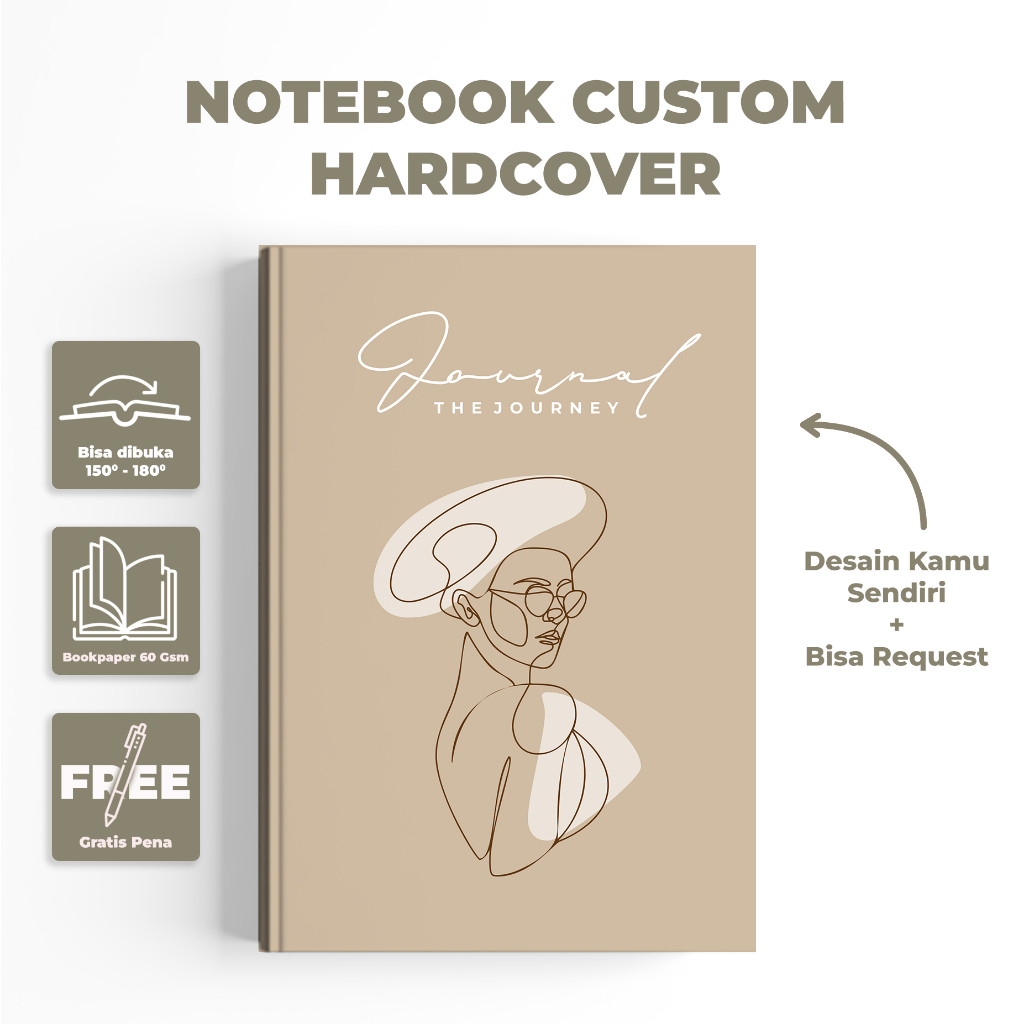 

notebook custom 50 lembar / notebook / notebook estetik / notebook keren / notebook hadiah / notebook kekinian / notebook hadiah / notebook murah / notebook estetik wajah