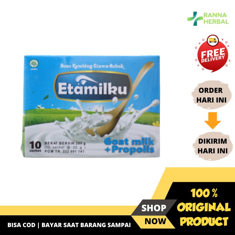 

SUSU KAMBING ETAWA ETAMILKU ISI 10 SACHET Atasi Asma Sesak Nafas