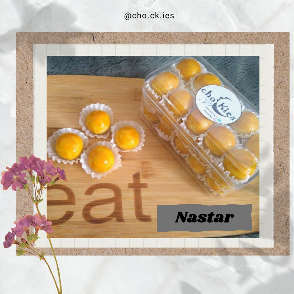 

Nastar (Kue Kering isi Nanas) 280gr