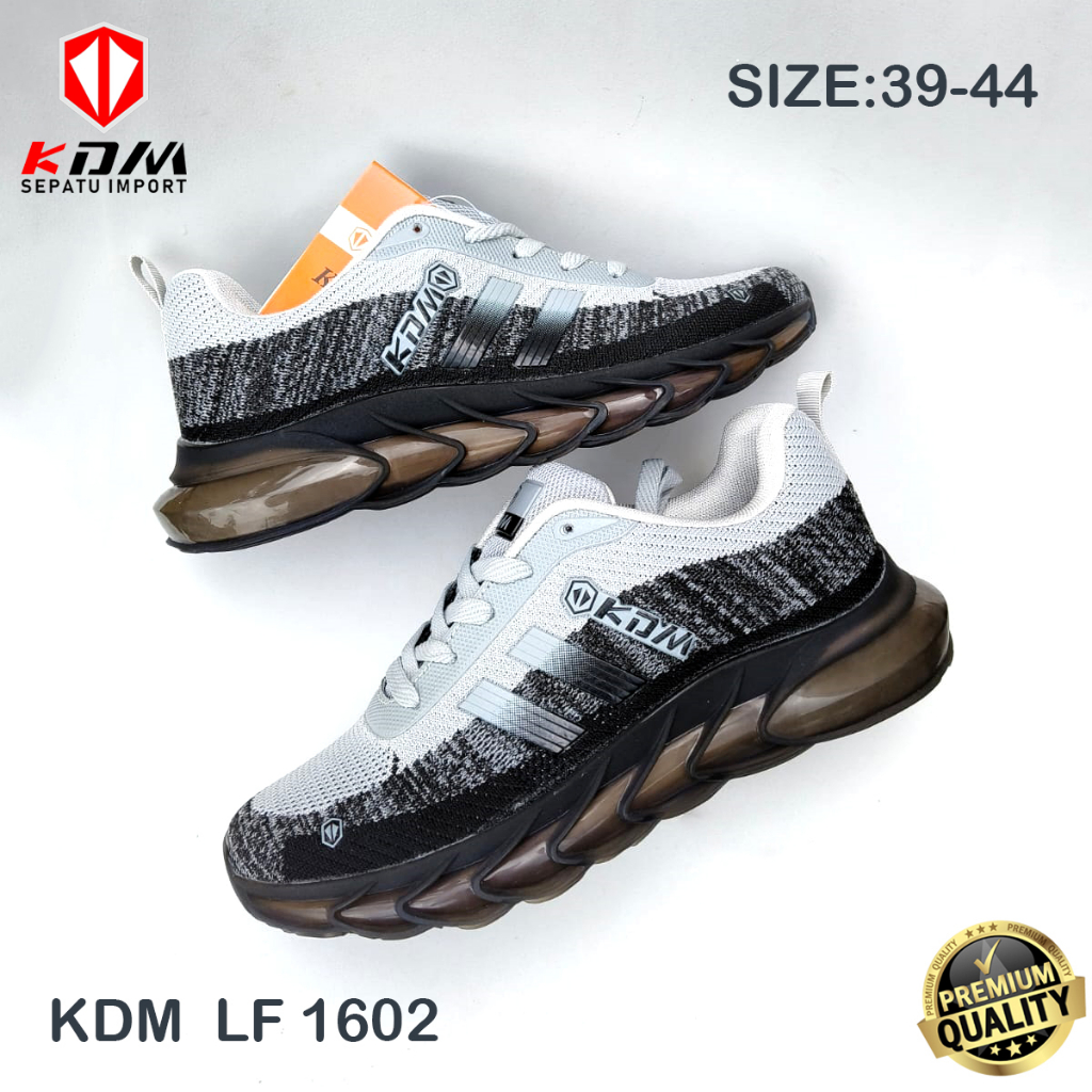 Sepatu Olahraga Sepatu Lari Sepatu Running Sepatu Pria Premium Import KDM LF1602